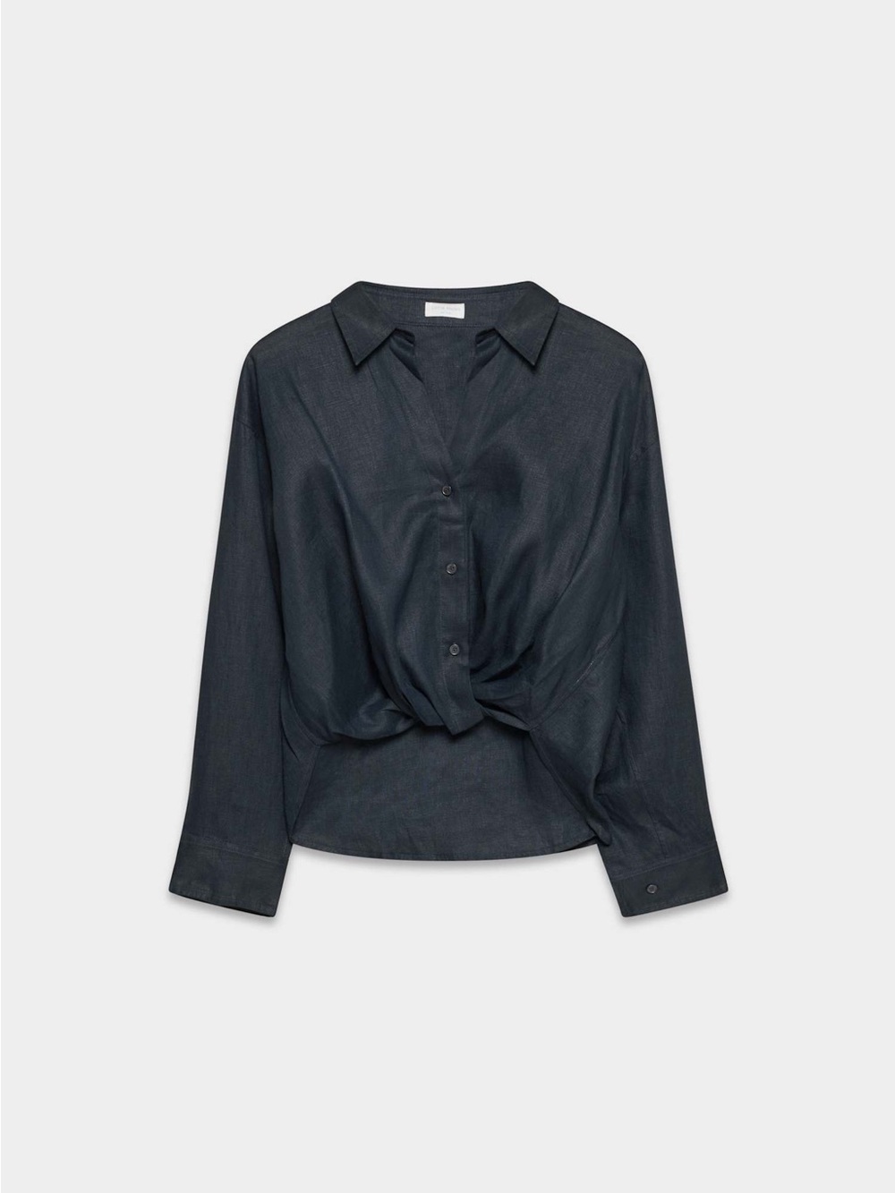 Aritzia Little Moon 
Portofino Linen Shirt ( ADMIRAL)